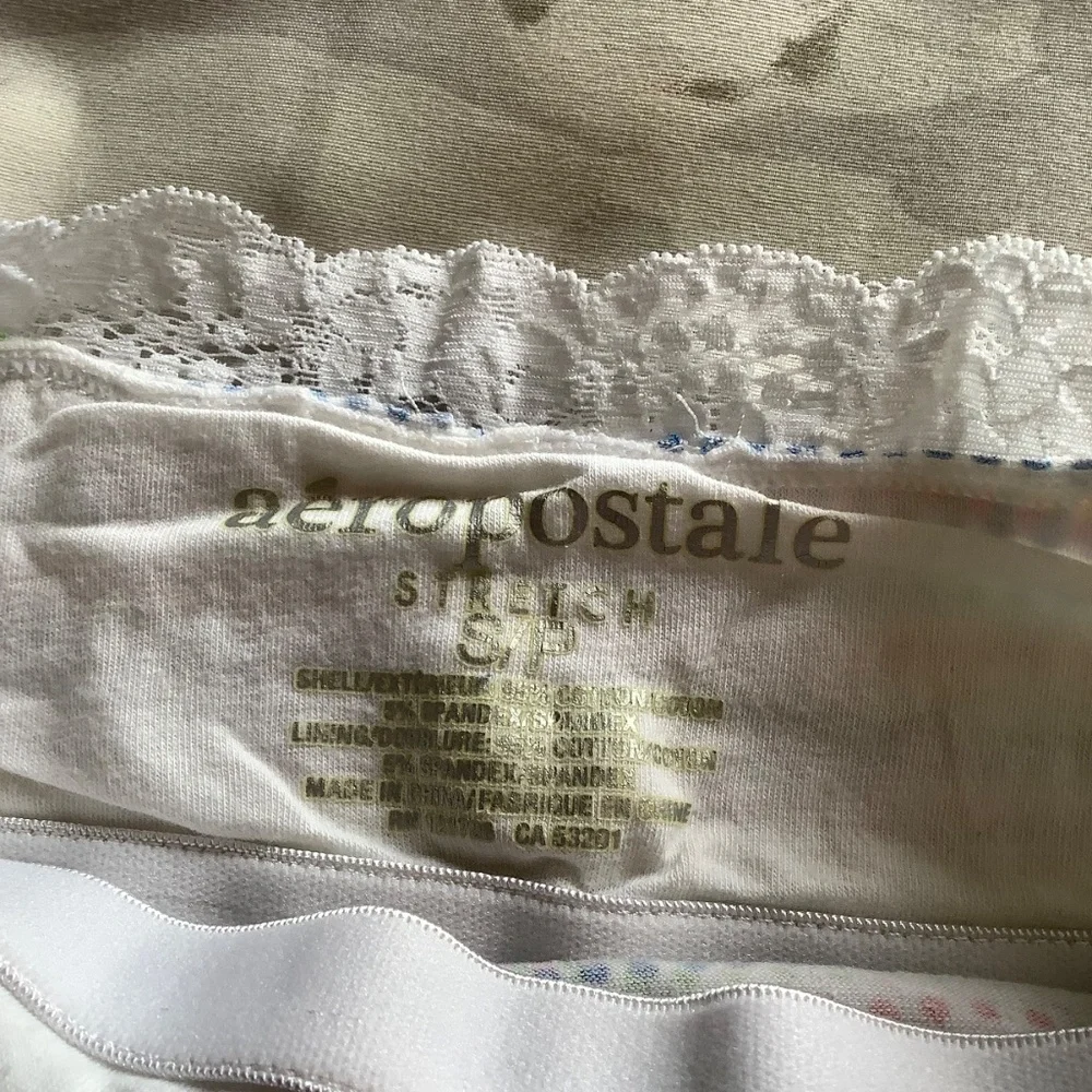3 aéropostale camisoles polkadot with lace trim - Picture 4 of 7
